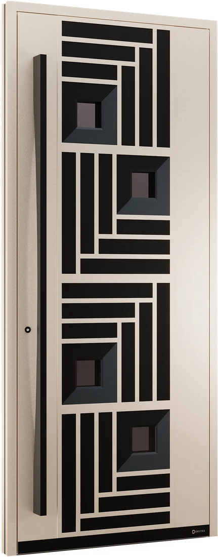 DRUTEX D-ART Line Modern 9 — Aluminium-Design-Haustür nach Maß von Haven Exclusive