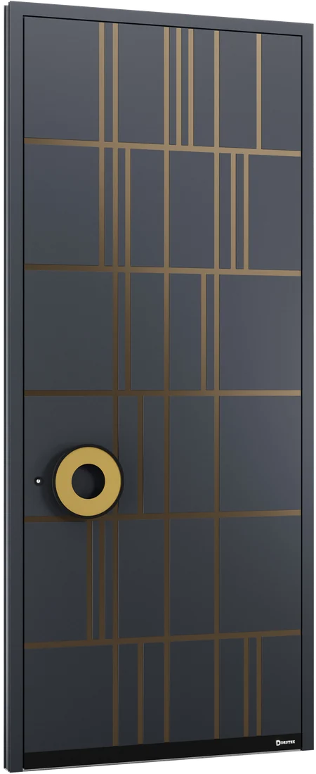 DRUTEX D-ART Line Prestige 2 — Aluminium-Design-Haustür nach Maß von Haven Exclusive